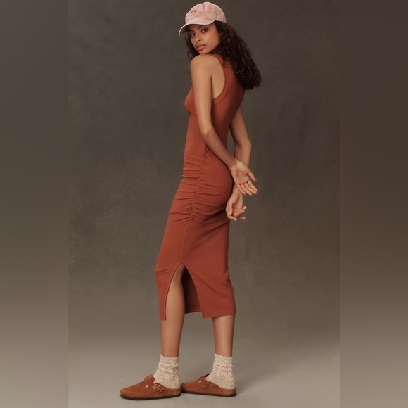 MICHAEL STARS ANTHROPOLOGIE NWOT WREN MIDI DRESS - Picture 2 of 14